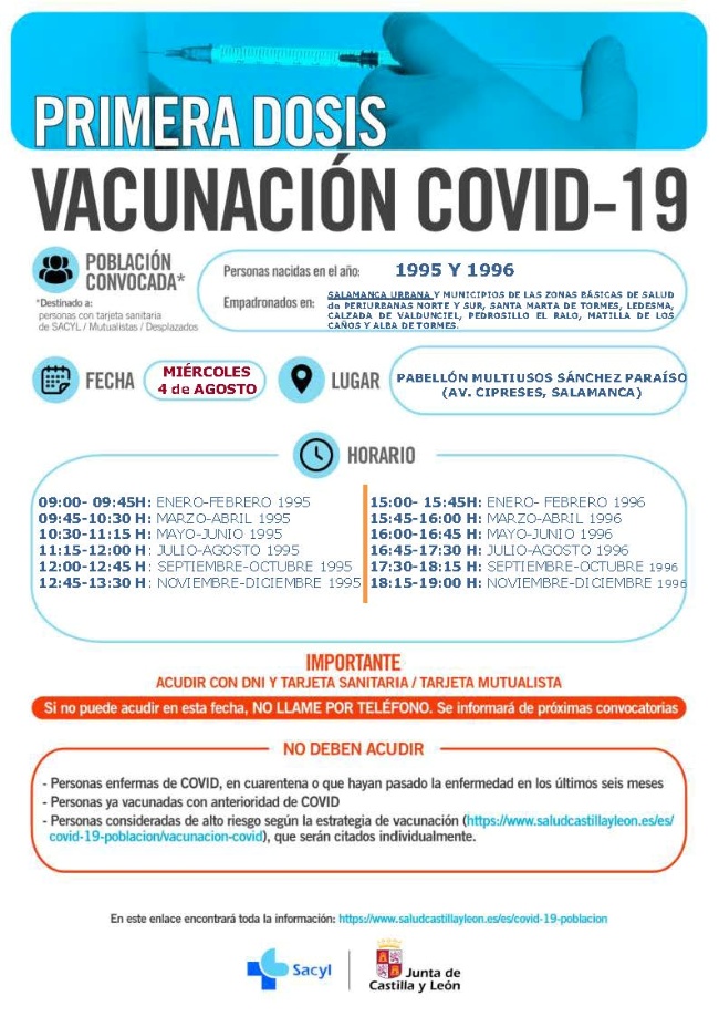 Cartel Vacunacion 95-96