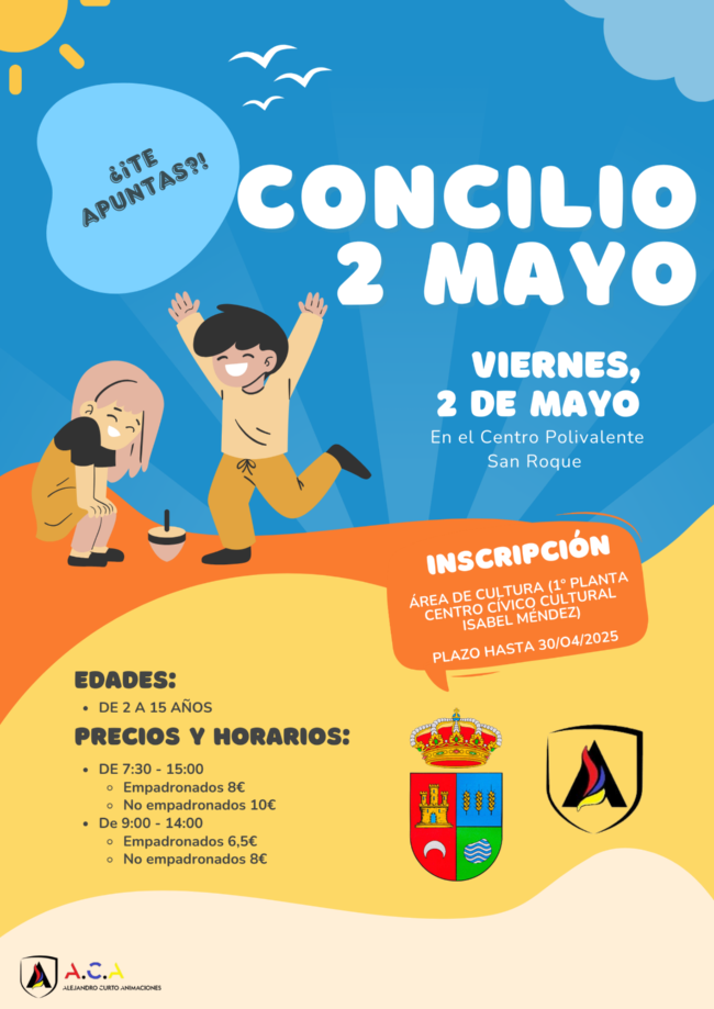 Cartel Concilio 2 de mayo ACA