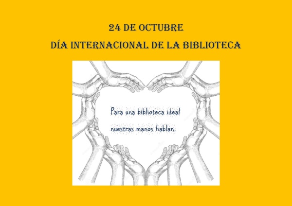 Cartel Dia Internacional Bibliotecas