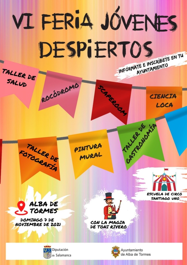 Cartel VI Feria Jovenes Despiertos