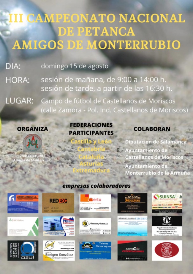 III CAMPEONATO NACIONAL DE PETANCA 