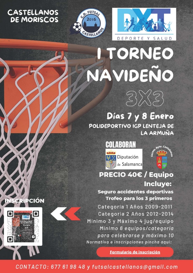Cartel I Torneo Navideño Basket