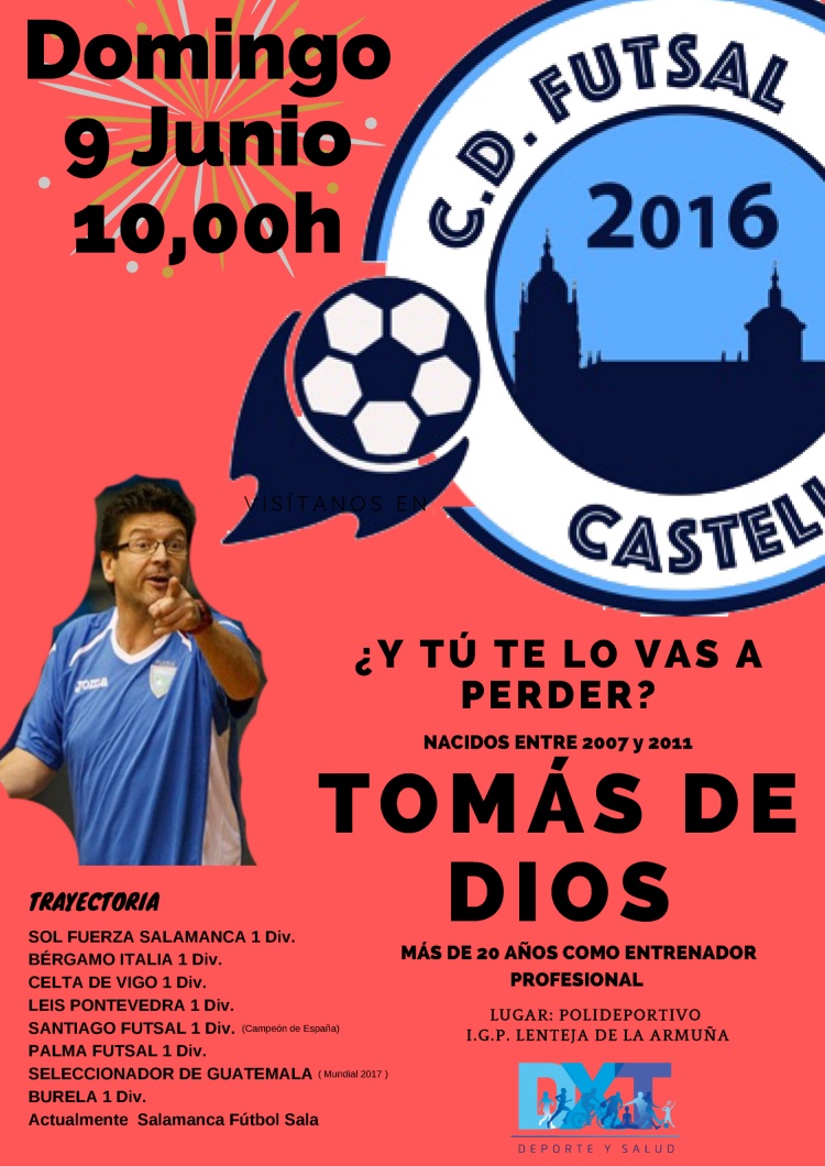 cartel promocional Tomas de Dios
