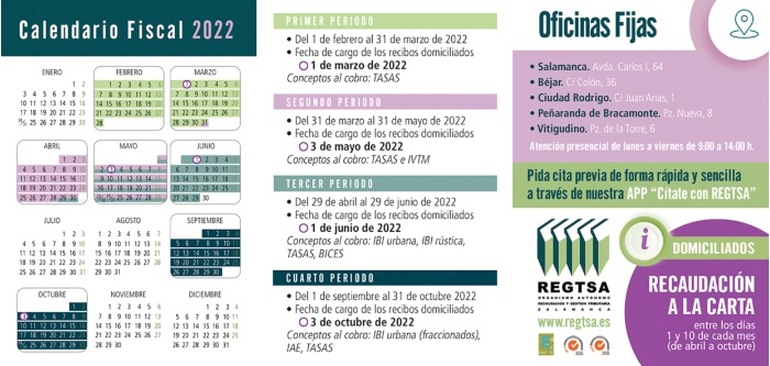 Calendario del Contribuyente 2022