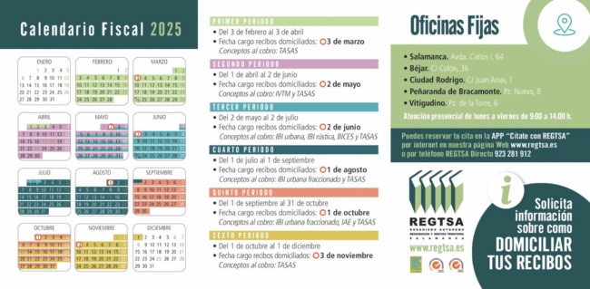 Calendario del Contribuyente 2025