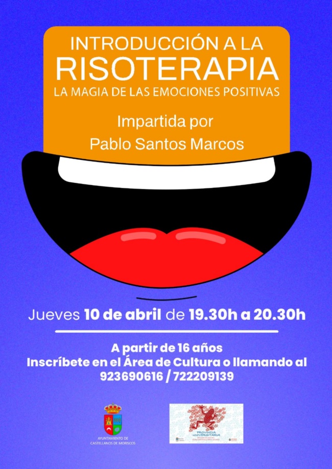 Cartel Introduccion a la risoterapia
