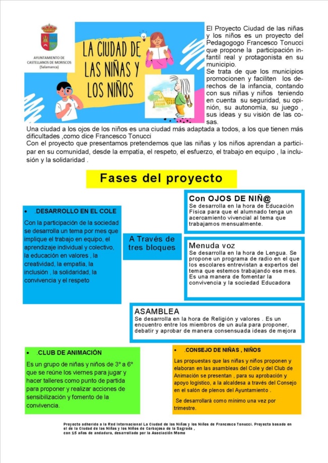 Cartel Ciudad de los niños contraportada