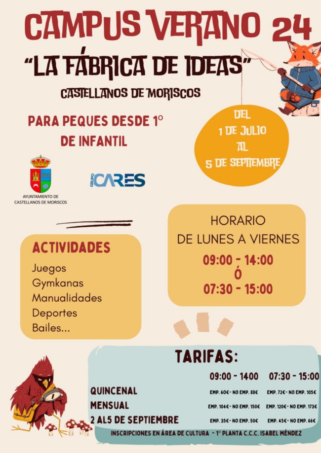 Cartel Campus La Fabrica de Ideas
