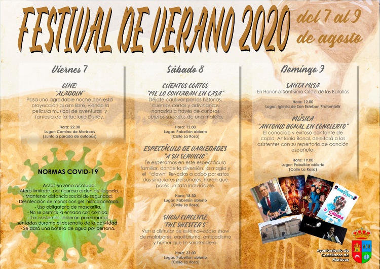Cartel Festival Verano 2020