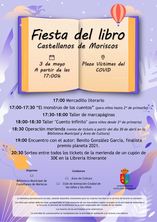 Cartel Fiesta del Libro 2024