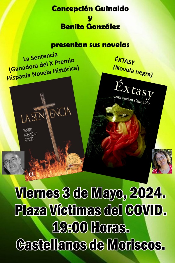 Cartel escritores fiesta del libro