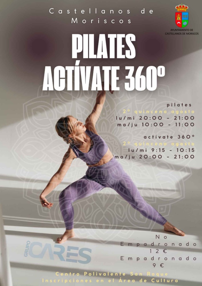 Cartel Actividades 360 Agosto 2025