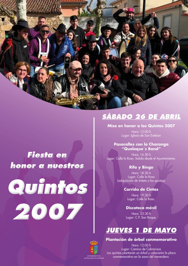 Cartel de los quintos 2007