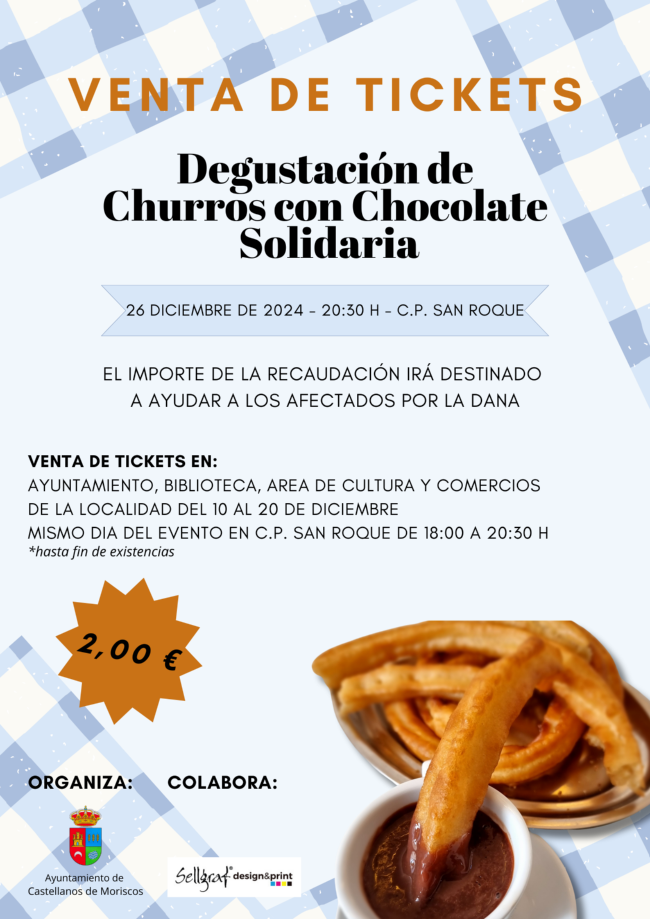 Cartel Venta de Tickets General