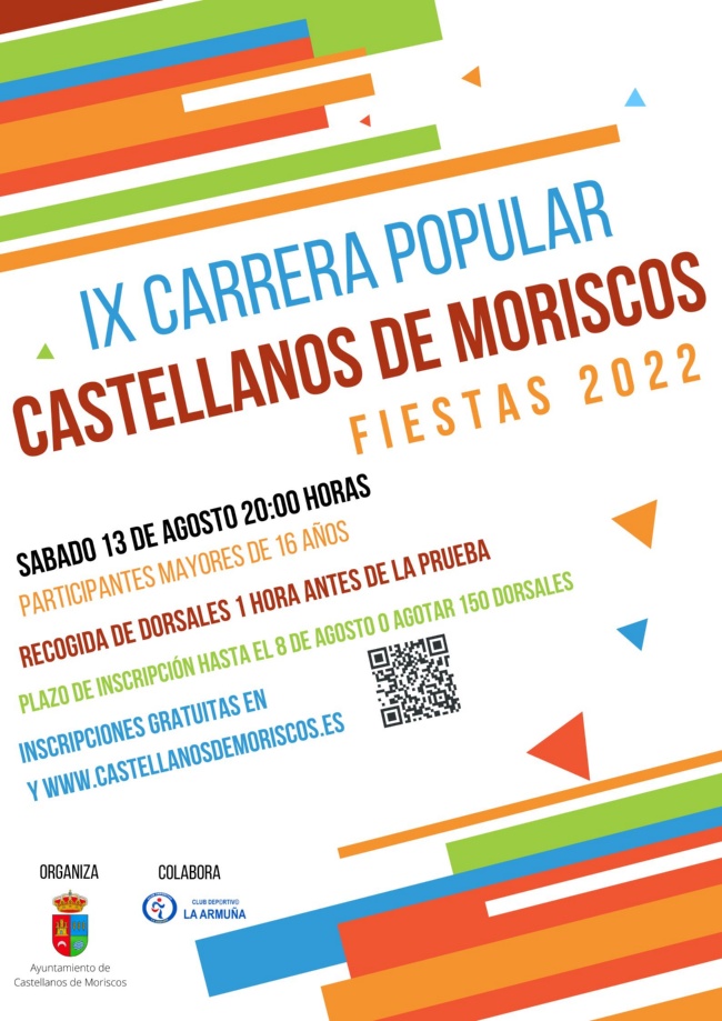 Cartel Carrera fiestas 2022