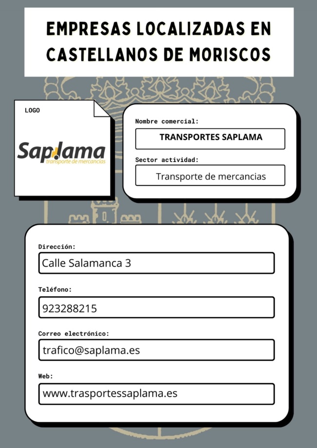 TRANSPORTES SAPLAMA