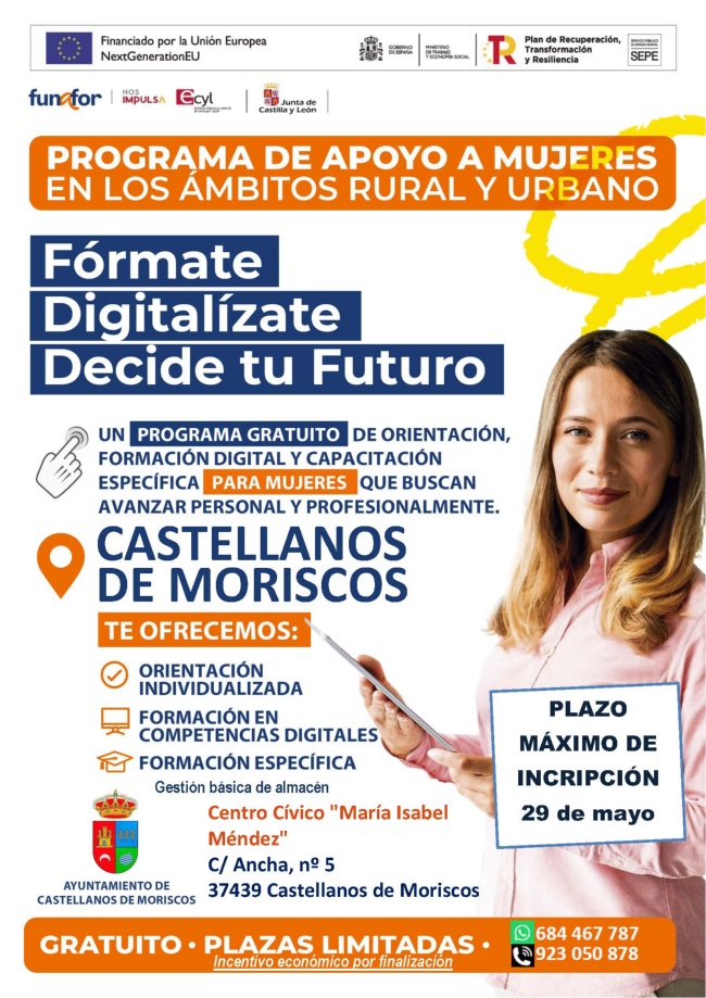 Cartel Curso Gratuito Gestion de Almacen