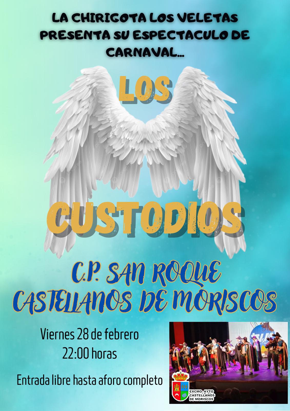 Cartel Chirigota Los Custodios