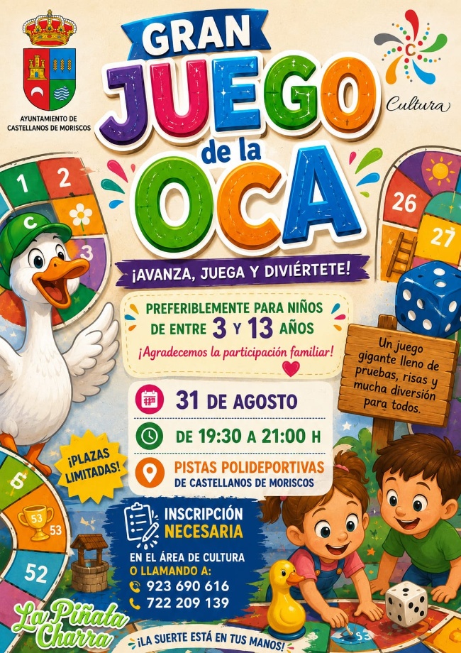 Cartel Gran Juego de la Oca